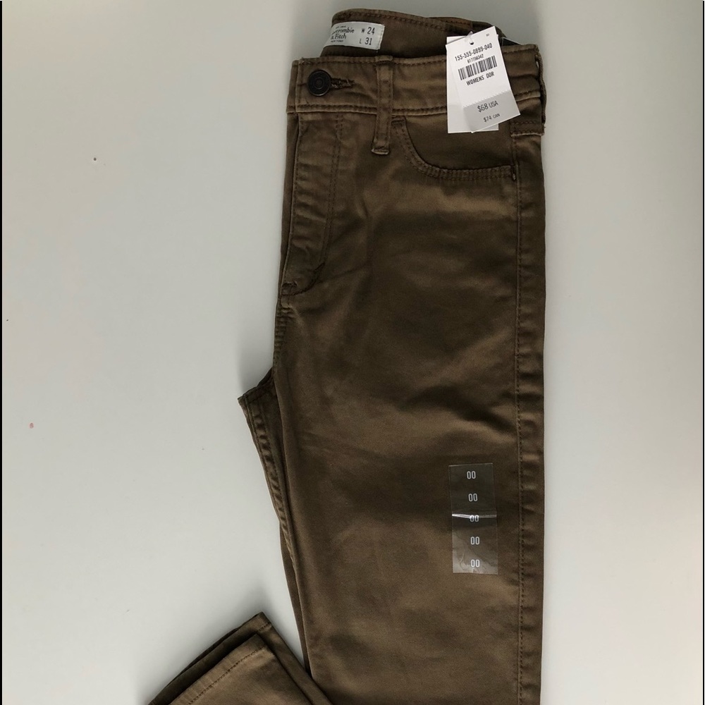 Abercrombie & Fitch High rise super skinny jeans